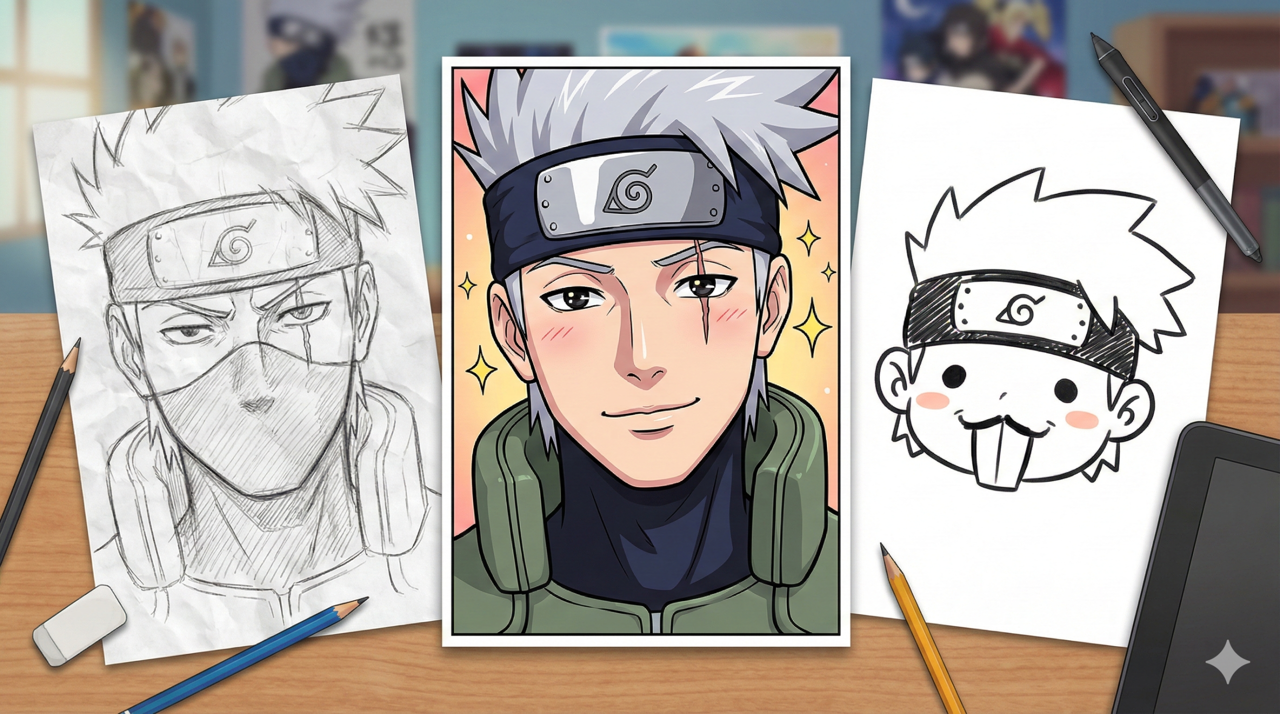 How-Artists-and-Fans-Drew-Kakashi-Before-the-Reveal